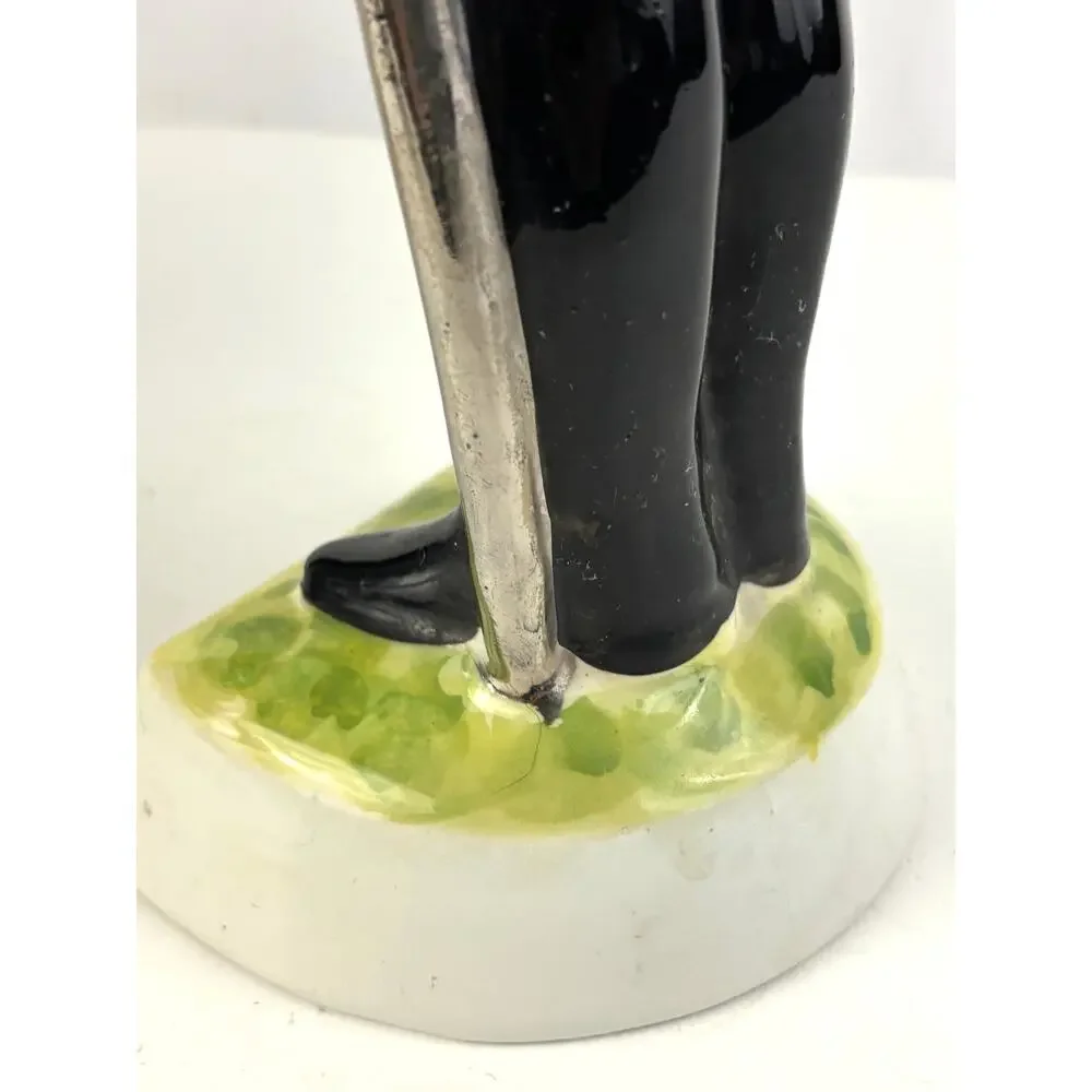 Vintage Italian Sicilian Guard‎ Ceramic Decanter 1960s Barware 18